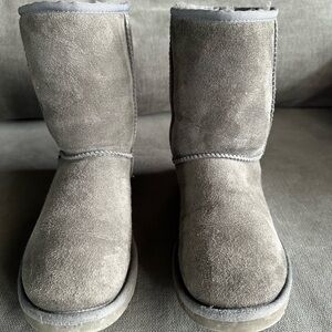 UGG Australia Classic Gray Suede Boots